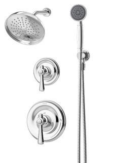 Symmons 5405-STN-1.5-TRM Degas Shower/Hand Shower Trim - AS IS - Missing Shower Head