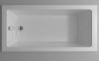 Fine Fixtures Drop In & Alcove White Soaking Bathtub, Fiberglass Acrylic Material, Exclusive Small sized 48"L x 32"W x 19"H 