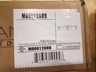 Meridian Lite Trends (M800120RB) 3 Light Oil Rubbed Bronze