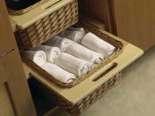 Hafele 540.55.002 Wicker Basket, with Frame Handles