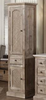 Clemmie 19.63" W x 78.75" H Linen Tower