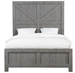 King Size Wooden Bed Espresso Color