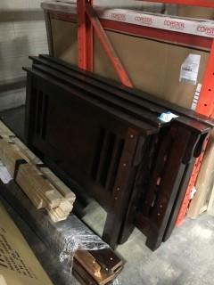 Twin over Double Wooden Bunk Bed