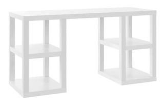 Deluxe Parsons Desk - White - 9318596COM