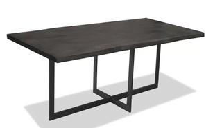 Caroline Dining Table - DK Grey - 72"