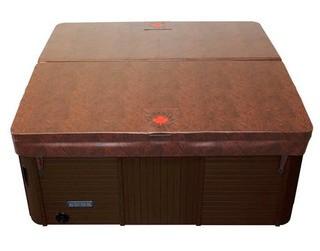 Canadian Spa Company Canadian Spa Co. Square Hot Tub Cover 88x88", Brown