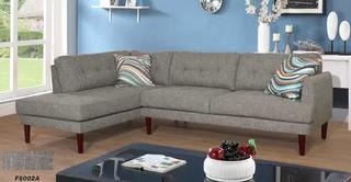 Twickenham Sectional, Right Facing, Light Grey Pattern 