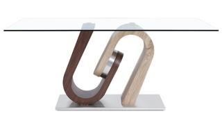 Global Furniture - D4126NDT-TG Dining GlassTop Table