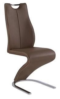 Global Furniture - D4126NDC-BR/C Set of 2 Chairs - Brown