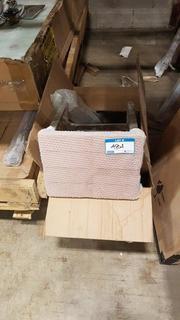Lot Cedar Color & chrome Benches & Flooring