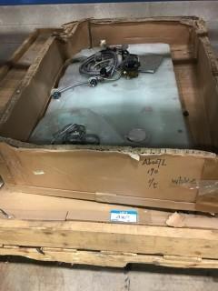 Lot Frosted Shower Glass w/Lights & Water controls