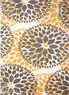 World Rug Gallery - Newport Collection - 9099 - Yellow - 5' x 7'