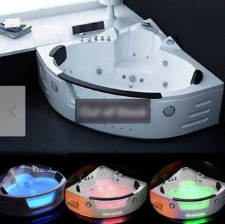 Simba USA Hydrotherapy 59" x 59" Corner Whirlpool Combo Bathtub