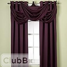 INSOLA(TM) ODYSSEY 95-INCH INSULATING WINDOW CURTAIN PANEL IN PLUM