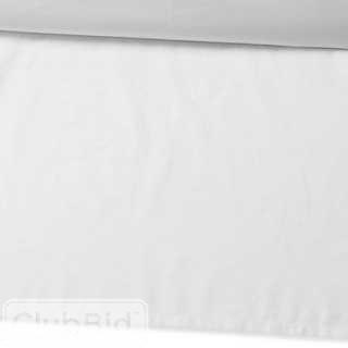 KENNETH COLE NEW YORK ESCAPE KING BED SKIRT IN WHITE                                                