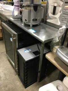 6' Stainless Steel Prep Table