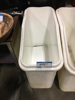 Resin Food Container on Wheels