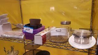 Shelf - Asst'd Containers & Dishes