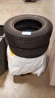 Lot (4) Yokohama Avid S33 - 225/65 R16 tires - (Used)