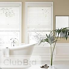 REAL SIMPLE(R) FAUX WOOD 35.5-INCH X 64-INCH BLIND IN WHITE