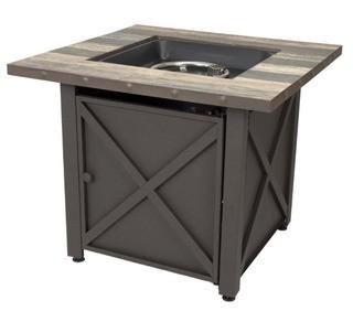 Endless Summer 30-in W 50000-BTU Brown Tabletop Steel Propane Gas Fire Table 