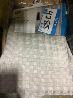 iDesign Grey Shower Curtain 72x72"