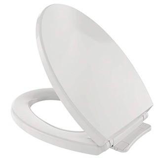 TOTO SS114#11 Transitional SoftClose Elongated Toilet Seat, Colonial White