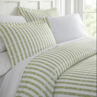Kiril Duvet Cover Set, Queen, Sage