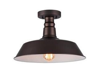 Bouvet 1-Light Semi Flush Mount