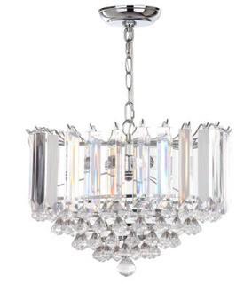 Birchley 2-Light Crystal Chandelier