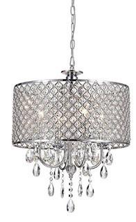 Aurore 4-Light Crystal Chandelier