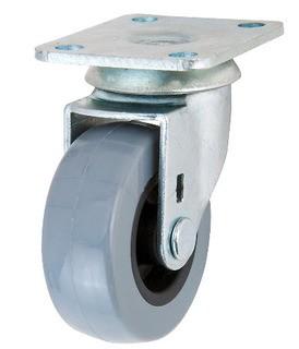Everbilt?2 inch TPR Swivel Caster with 88 lb. Load Rating, 4PC