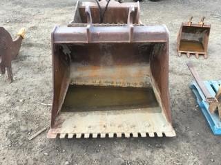 WBM 63" Clean Out Bucket to Fit Excavator Control # 8461. 