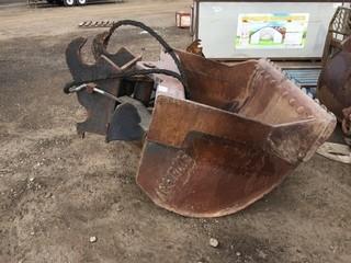 Accurate 57" Clean Out Bucket Control # 8463. 