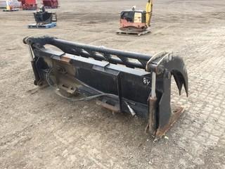 Grapple Bucket To Fit Skid Steer Control # 8376. 