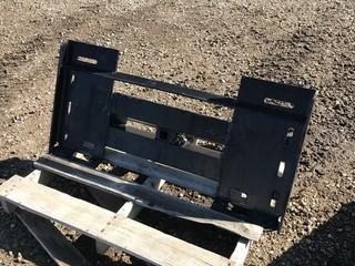 Skid Steer Trailer Plate Hitch Control # 8209. 