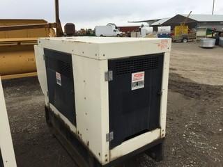 Stamford Skid Mounted Generator c/w Single Phase, 20 KVA. S/N M05C074128-1. Control # 8474. 