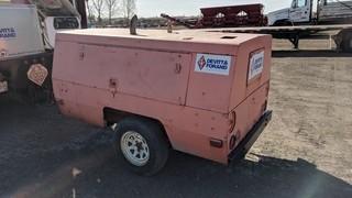 1999 Sullivan Model CD21006JD Portable Compressor c/w 4 Cyl Diesel. S/N 4YACC1211XN018904 