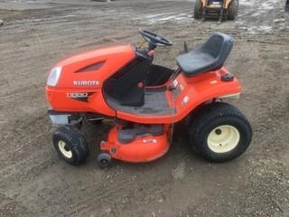 Kubota T1880 Ride On Mower Showing 228 Hours. S/N 10935 