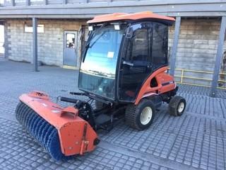 Kubota F3560 Sweeper c/w 4 Cyl Diesel. Showing 2,086 Hours. S/N 20785 