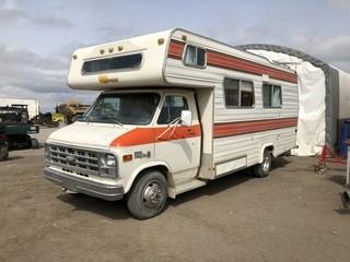 1978 Okanagan MM226RB Motorhome c/w Gas, Auto. Showing 95,497 Kms. S/N 7H9092 