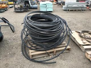 Lot of (8) Rolls of 1" Irrigation Hose.