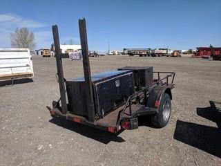 Custombuilt 13' S/A Utility Trailer