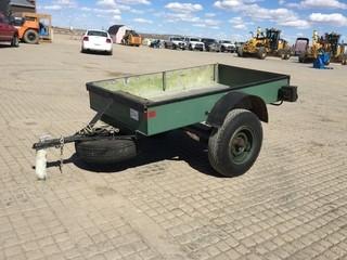 1966 Homemade S/A Ball Hitch Utility Trailer