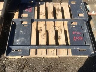 Skid Steer Mounting Plate