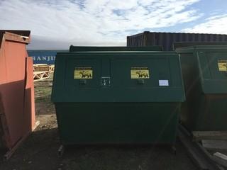 Bear Proof Garbage Bin 7 1/2 Yd.