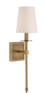Brunner 1-Light Wallchier Warm Brass