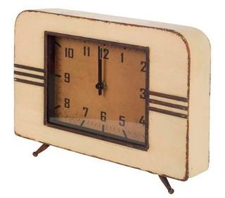Mercana 63179 Rayburn Table Clock, Beige, 9x3.5x12