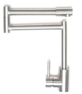 Zenvida Modern Deck Mount Dual Joint Kitchen Pot Filler