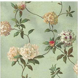 Book Rhododendron Script 33' x 20.5" Wallpaper Roll